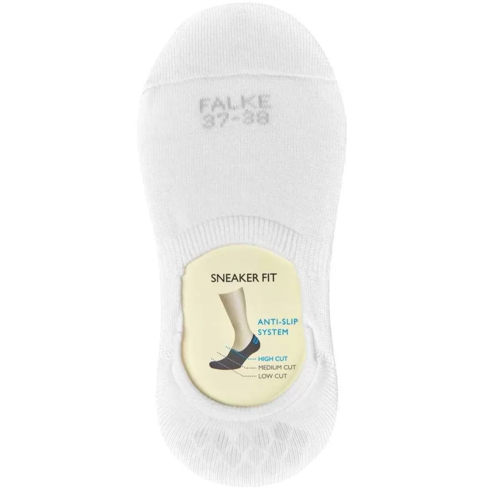 Falke Women's Socks^White Step High Cut No Show Socks