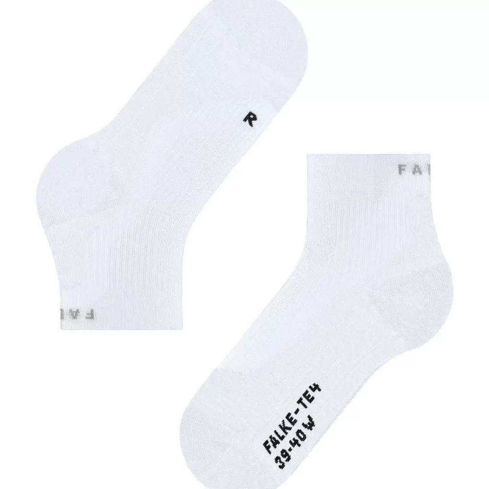 Falke Women's Socks^White Tennis 4 Short Sneaker Socks