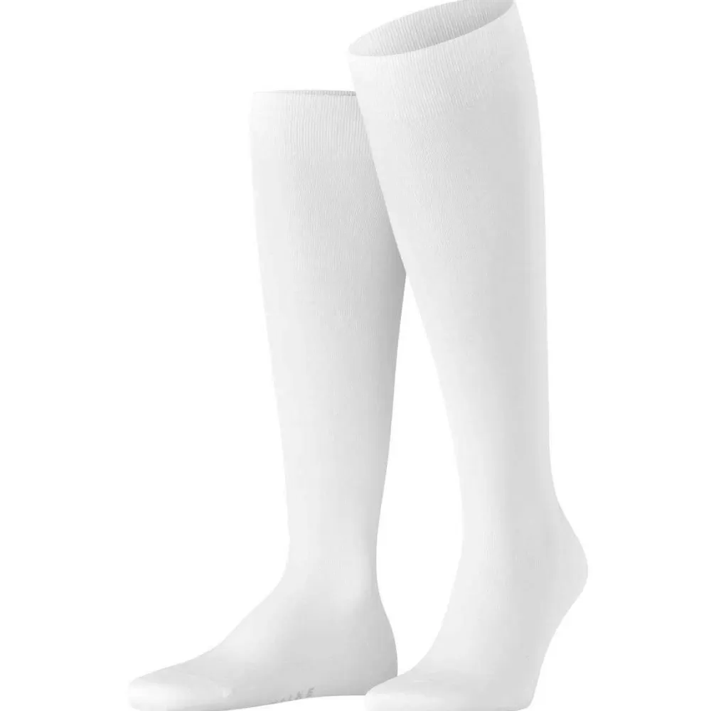 Falke Men's Socks^White Tiago Knee High Socks