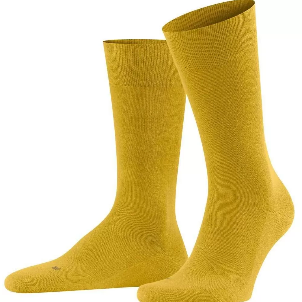 Falke Men's Socks^Yellow Sensitive London Socks