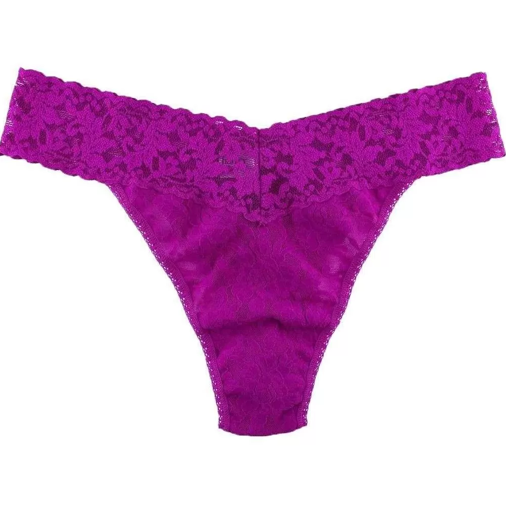 Hanky Panky Women's Underwear^Pink Signature Lace Original Rise Thong