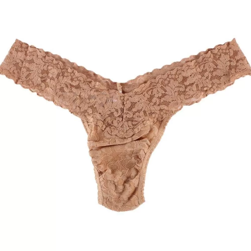 Hanky Panky Women's Underwear^Tan Signature Lace Low Rise Thong