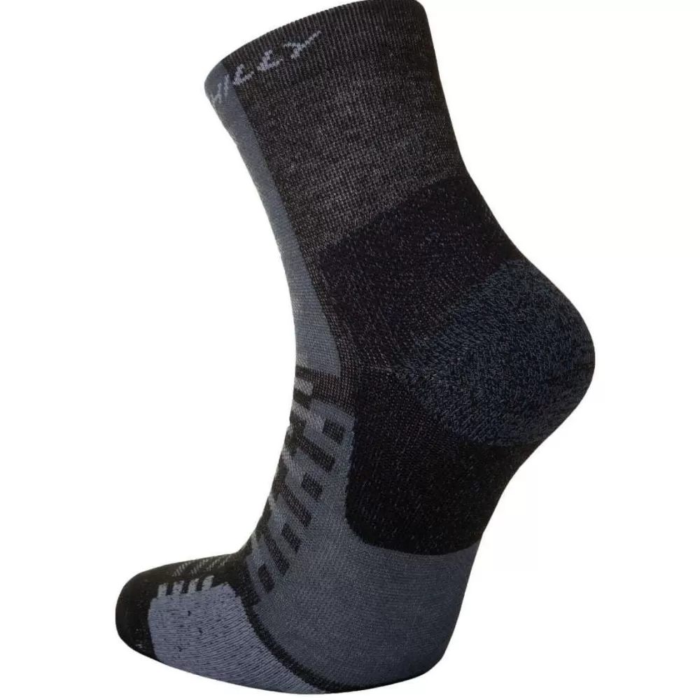 Hilly Men's Socks^Black Active Anklet Min Socks