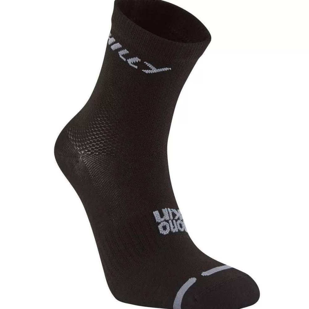 Hilly Men's Socks^Black Lite Anklet Socks