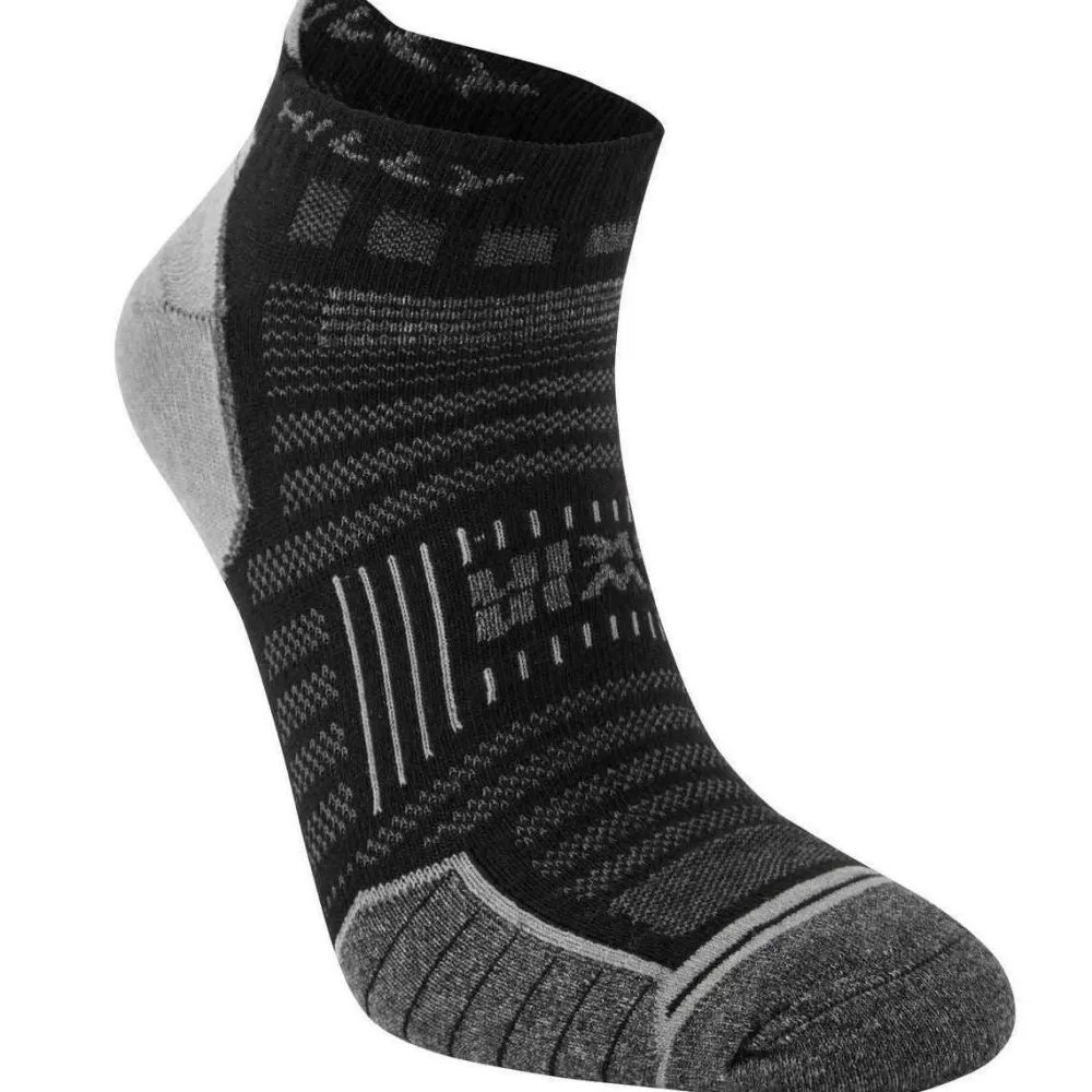 Hilly Men's Socks^Black Twin Skin Socklets