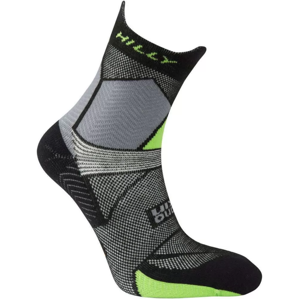 Hilly Men's Socks^Black Ultra Marathon Fresh Socks