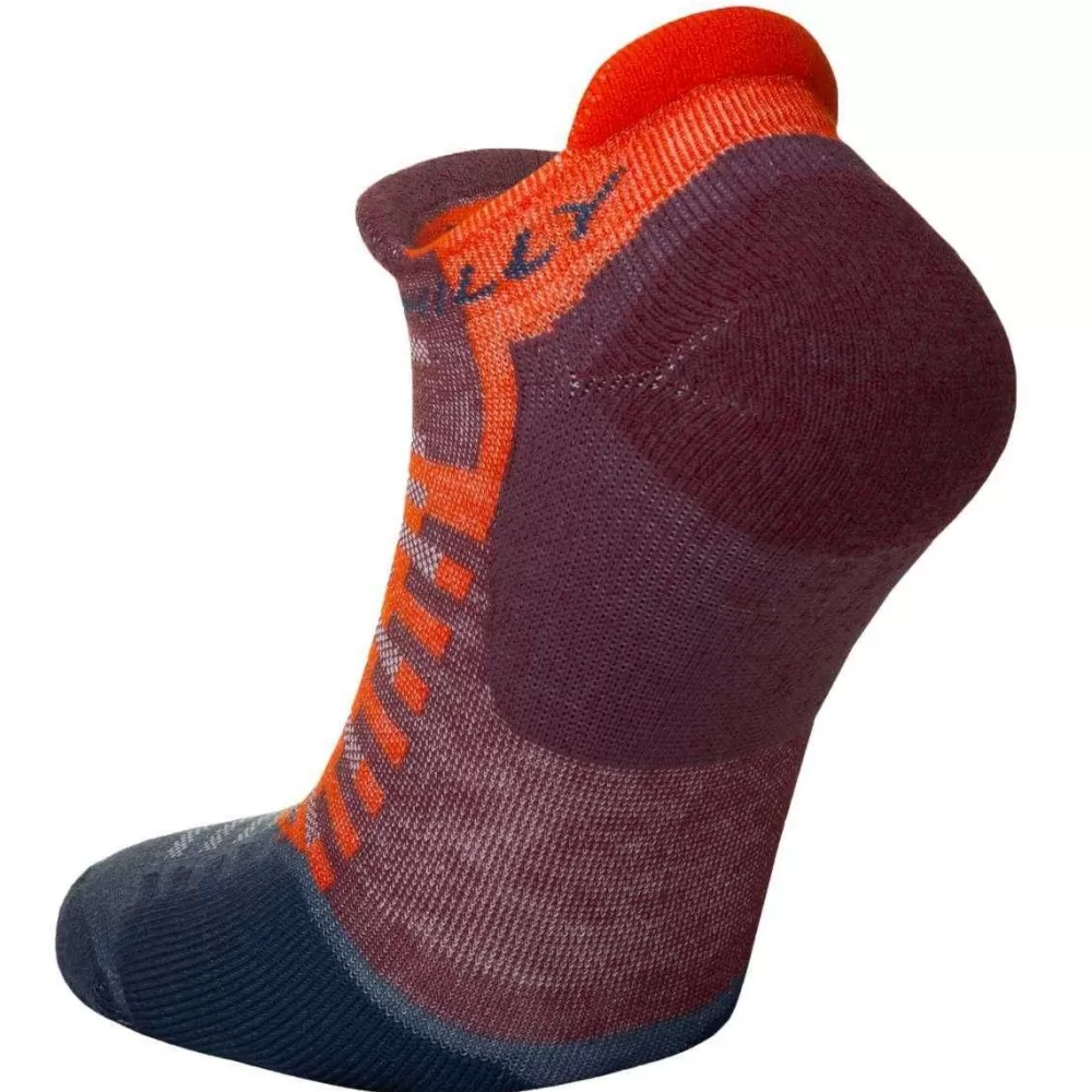 Hilly Men's Socks^Burgundy Active Socklet Min Socks