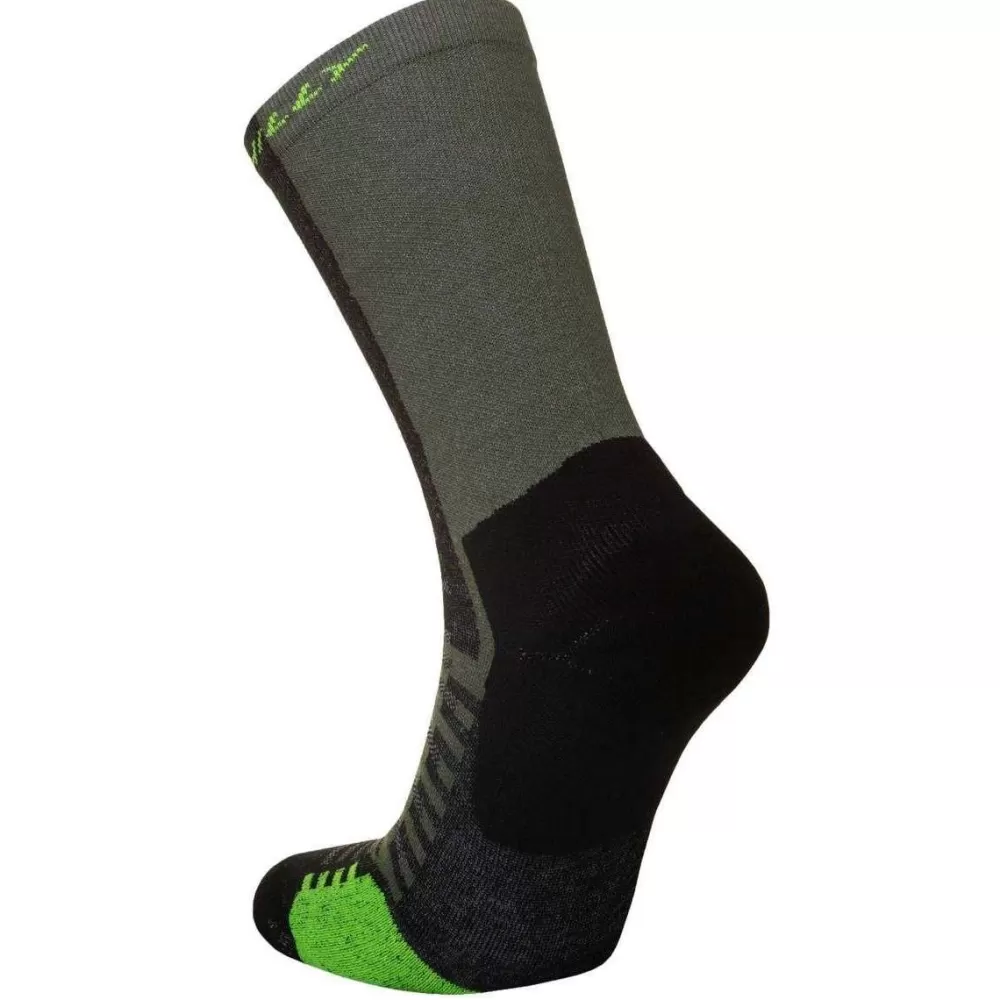 Hilly Men's Socks^Khaki Active Crew Min Socks