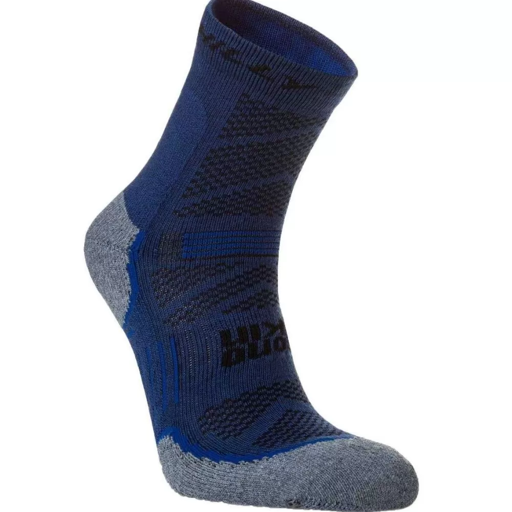 Hilly Men's Socks^Navy Supreme Anklet Max Socks
