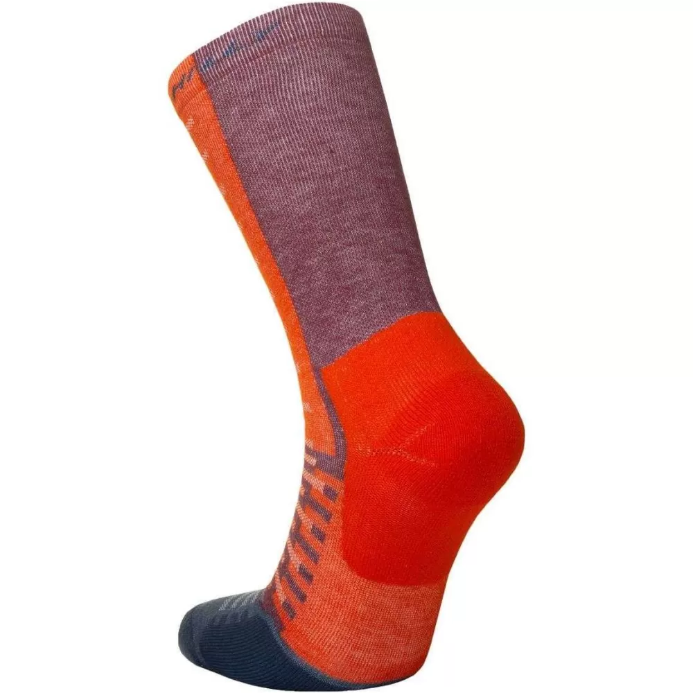 Hilly Men's Socks^Orange Active Crew Min Socks