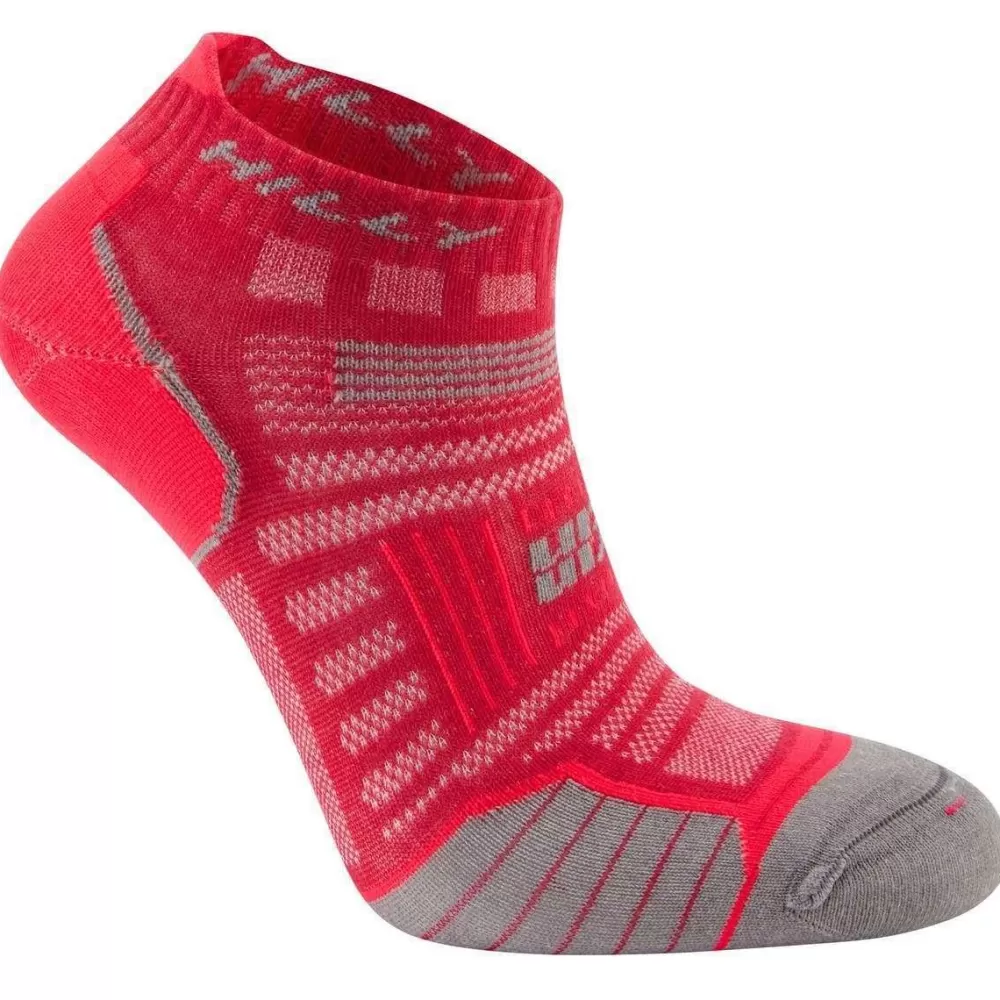Hilly Women's Socks^Pink Twin Skin Socklets