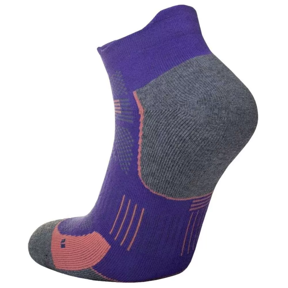 Hilly Men's Socks^Purple Supreme Socklet Med Socks