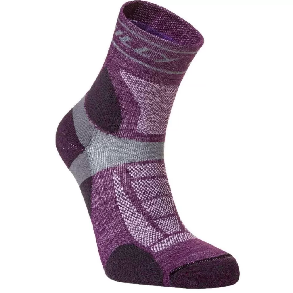Hilly Men's Socks^Purple Trail Anklet Med Socks