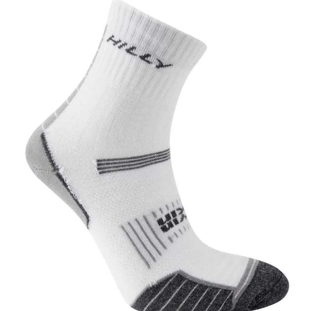 Hilly Men's Socks^White Twin Skin Anklet Socks