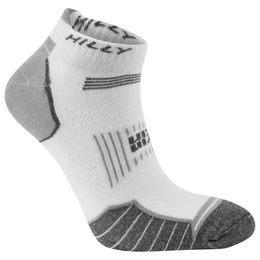 Hilly Men's Socks^White Twin Skin Socklets