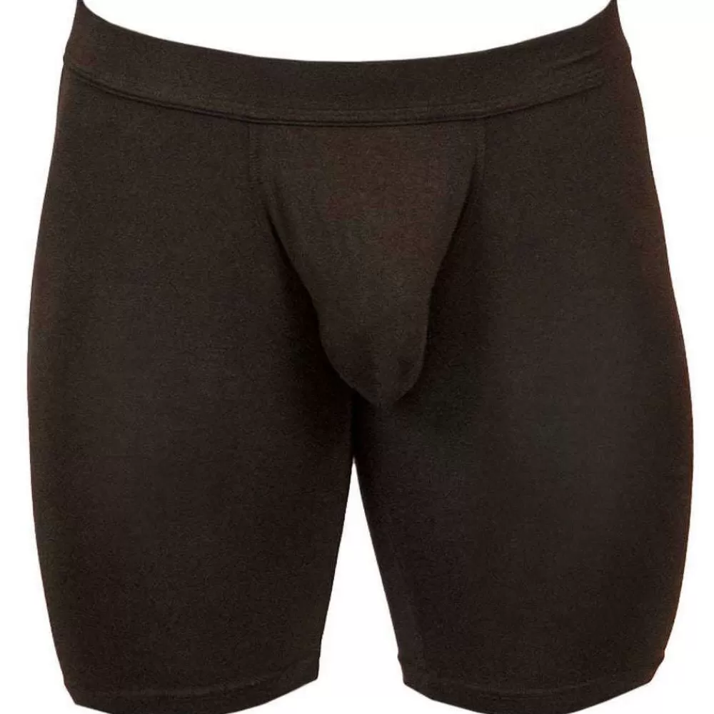 Obviously Men's Underwear^Black Eliteman Boxer Brief 9Inch Leg