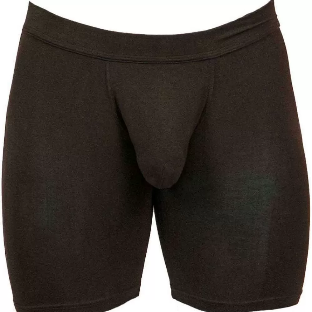 Obviously Men's Underwear^Black Eliteman Boxer Brief 6Inch Leg