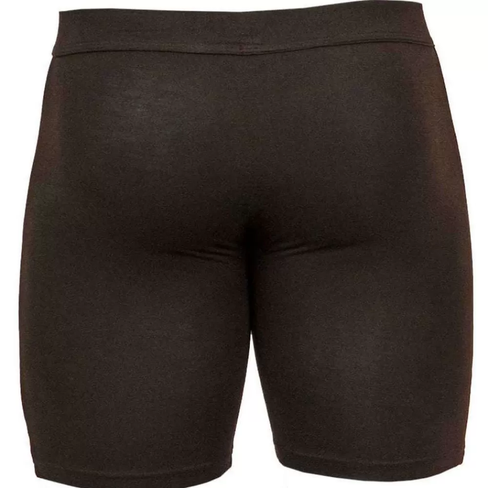 Obviously Men's Underwear^Black Eliteman Boxer Brief 6Inch Leg