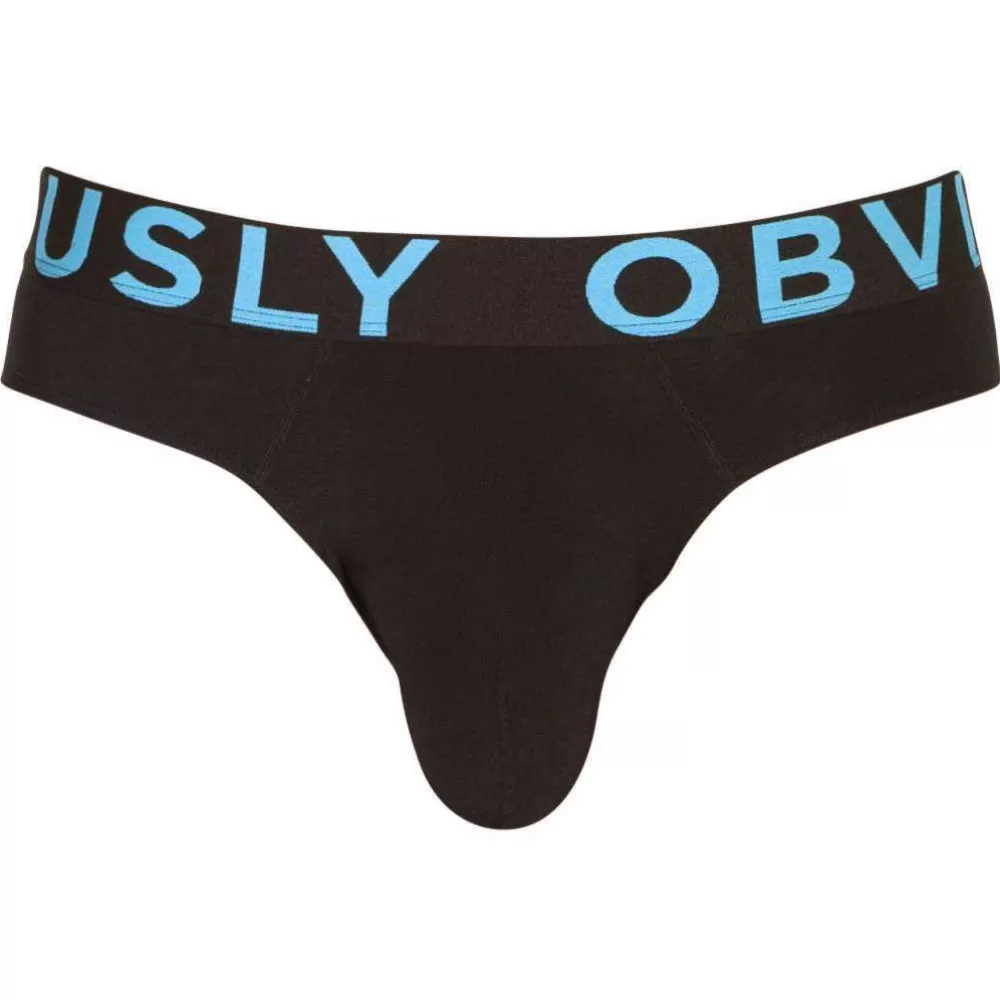 Obviously Men's Underwear^Black Everyman Anatomax Brief