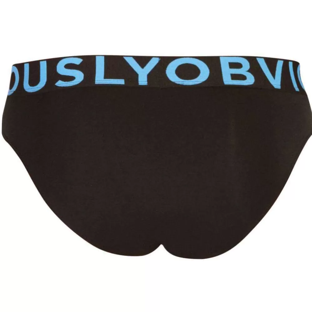 Obviously Men's Underwear^Black Everyman Anatomax Brief