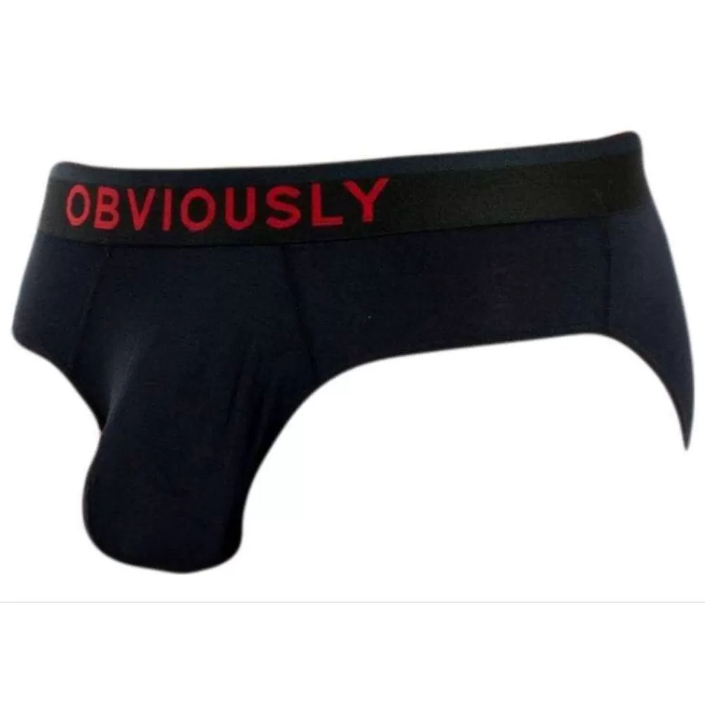Obviously Men's Underwear^Black Freeman Anatofree Brief