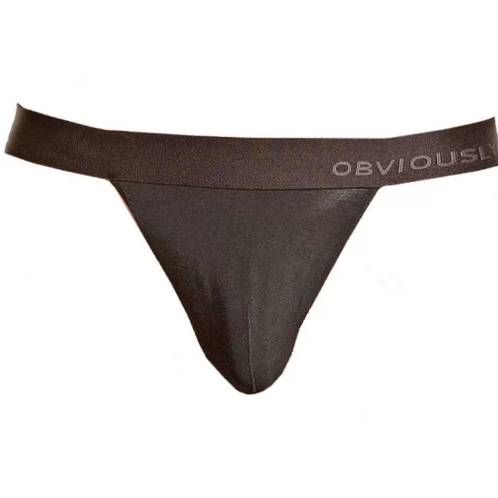 Obviously Men's Underwear^Black Primeman Anatomax Bikini Brief