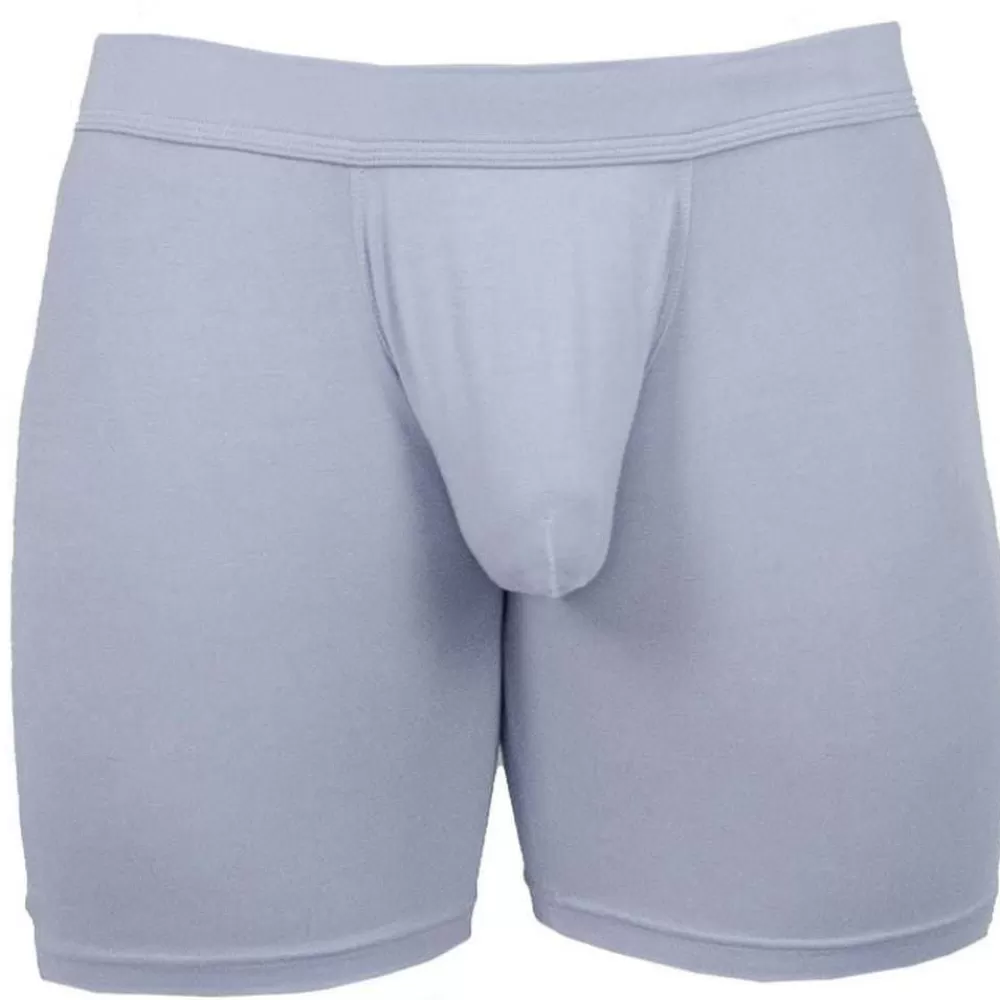 Obviously Men's Underwear^Blue Eliteman Boxer Brief 6Inch Leg