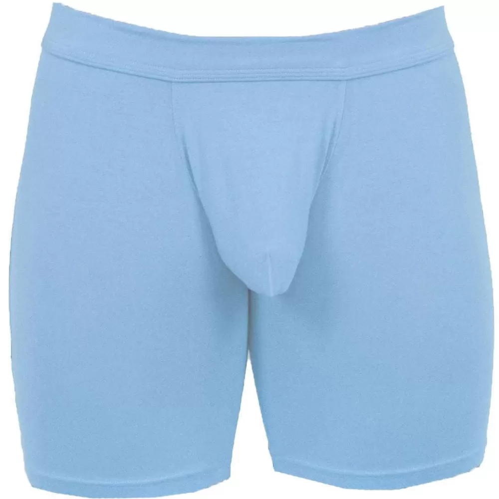 Obviously Men's Underwear^Blue Eliteman Boxer Brief 6Inch Leg