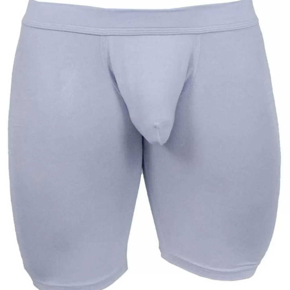 Obviously Men's Underwear^Blue Eliteman Boxer Brief 9Inch Leg
