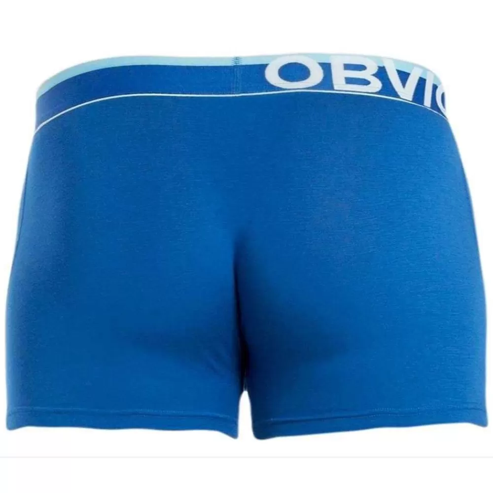 Obviously Men's Underwear^Blue Everyman Anatomax Boxer Brief 3Inch Leg