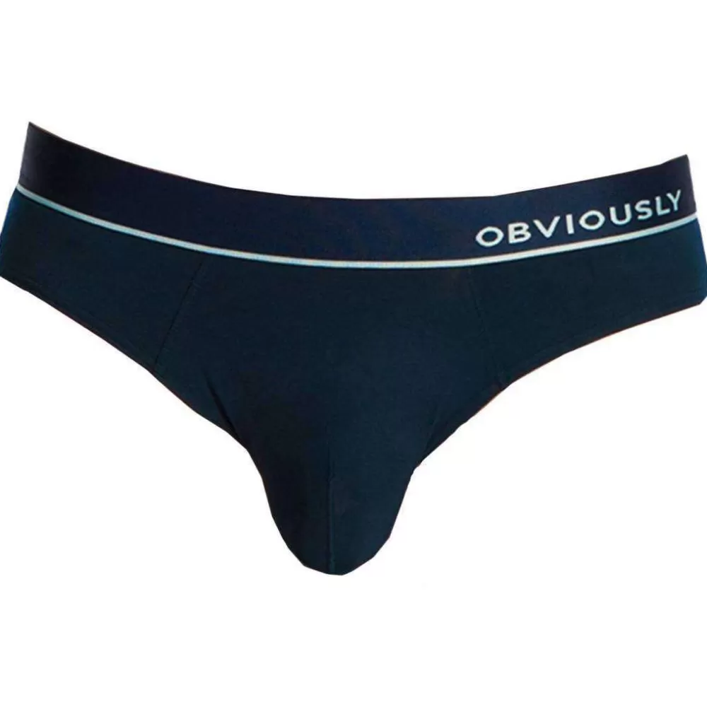 Obviously Men's Underwear^Blue Primeman Anatomax Brief