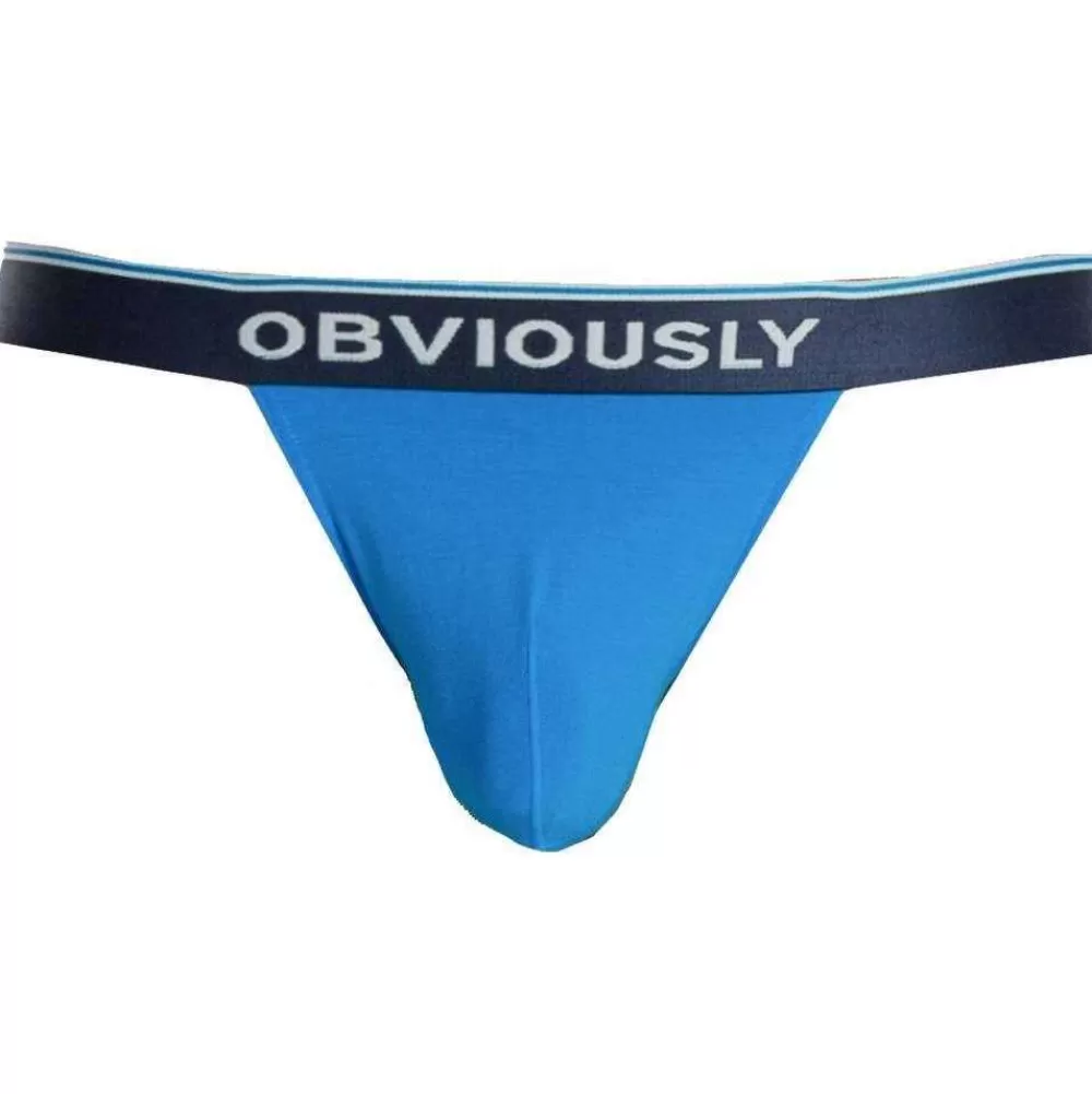 Obviously Men's Underwear^Blue Primeman Anatomax Thong