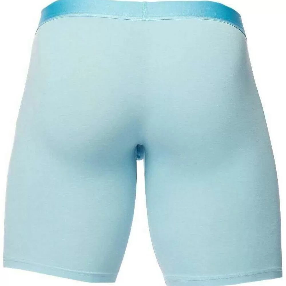 Obviously Men's Underwear^Blue Primeman Boxer Brief 9Inch Leg