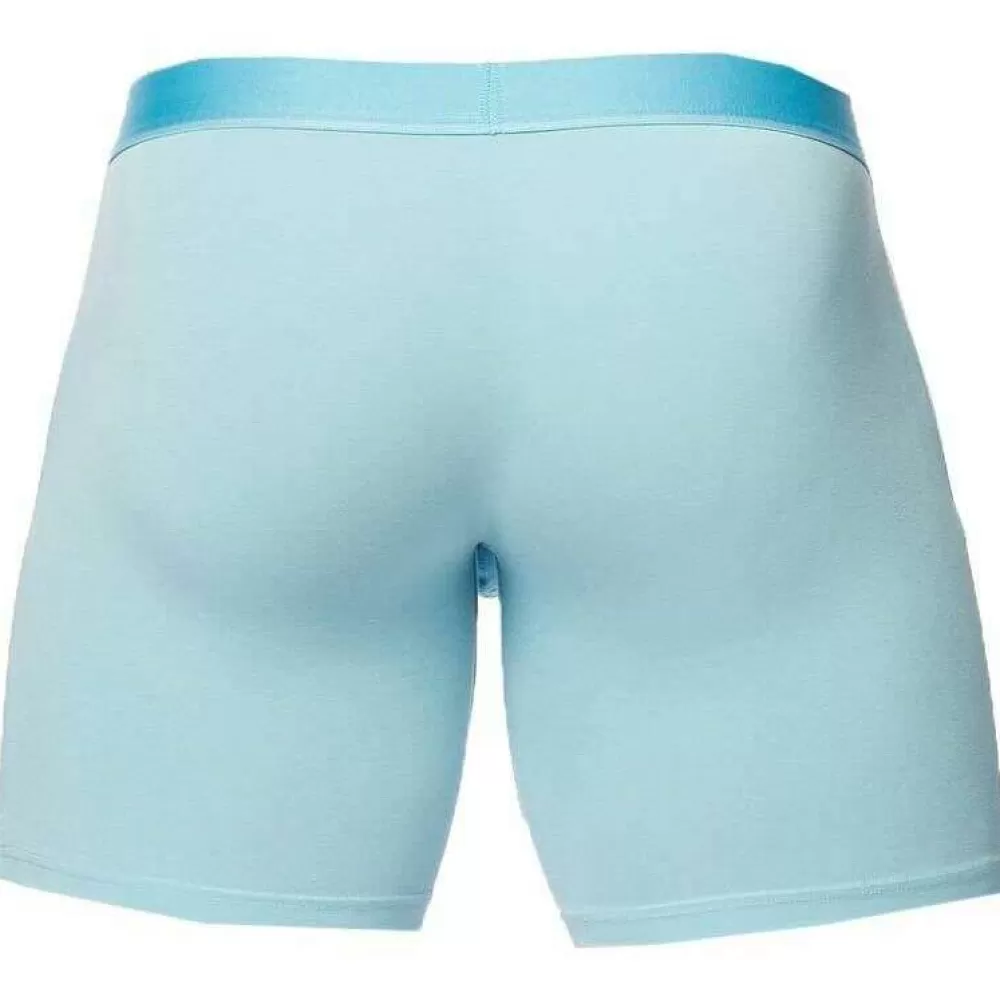 Obviously Men's Underwear^Blue Primeman Boxer Brief 6Inch Leg