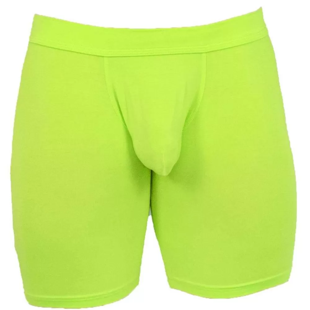 Obviously Men's Underwear^Green Eliteman Boxer Brief 6Inch Leg