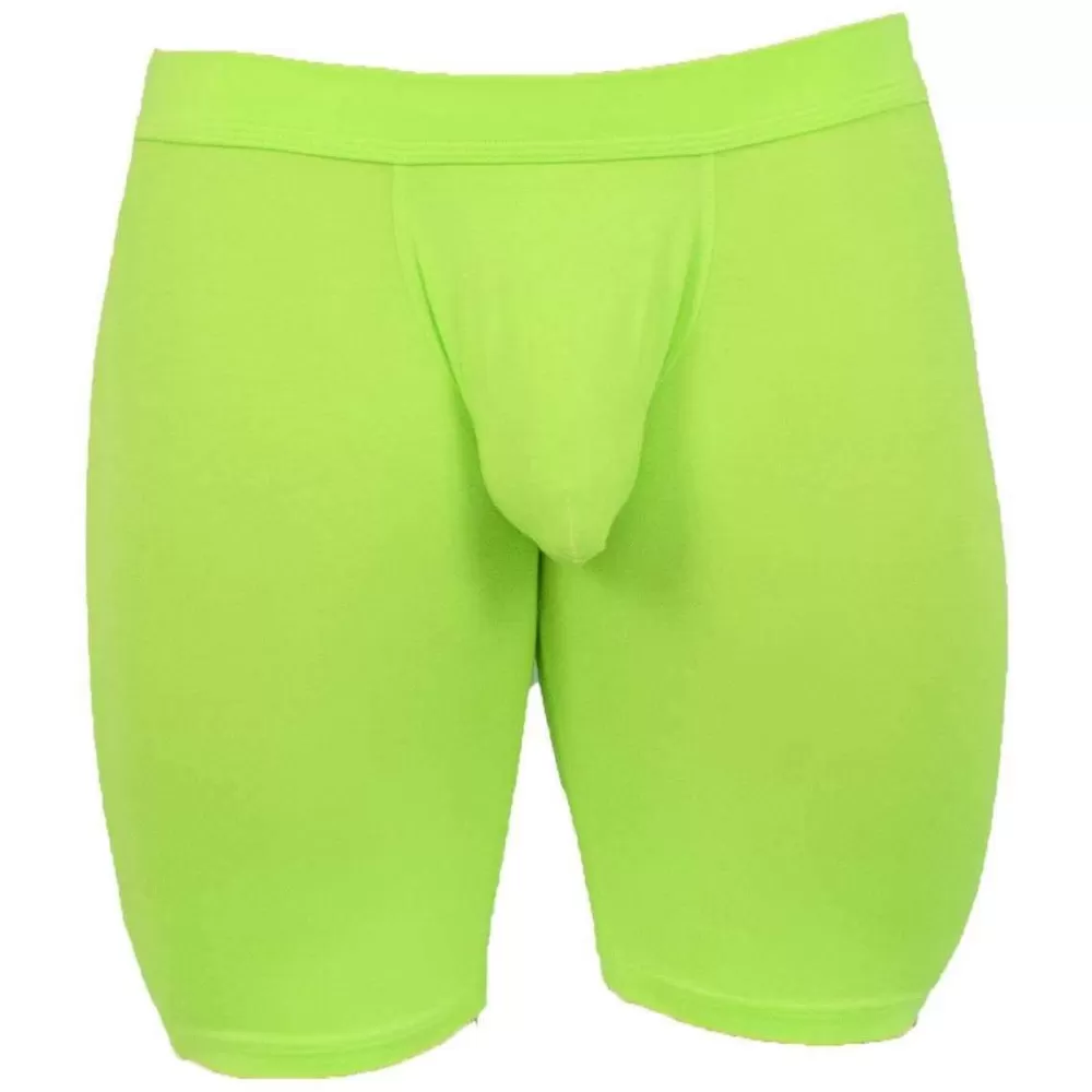Obviously Men's Underwear^Green Eliteman Boxer Brief 9Inch Leg