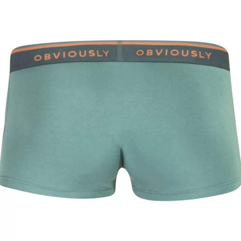 Obviously Men's Underwear^Green Everyman Anatomax Trunk