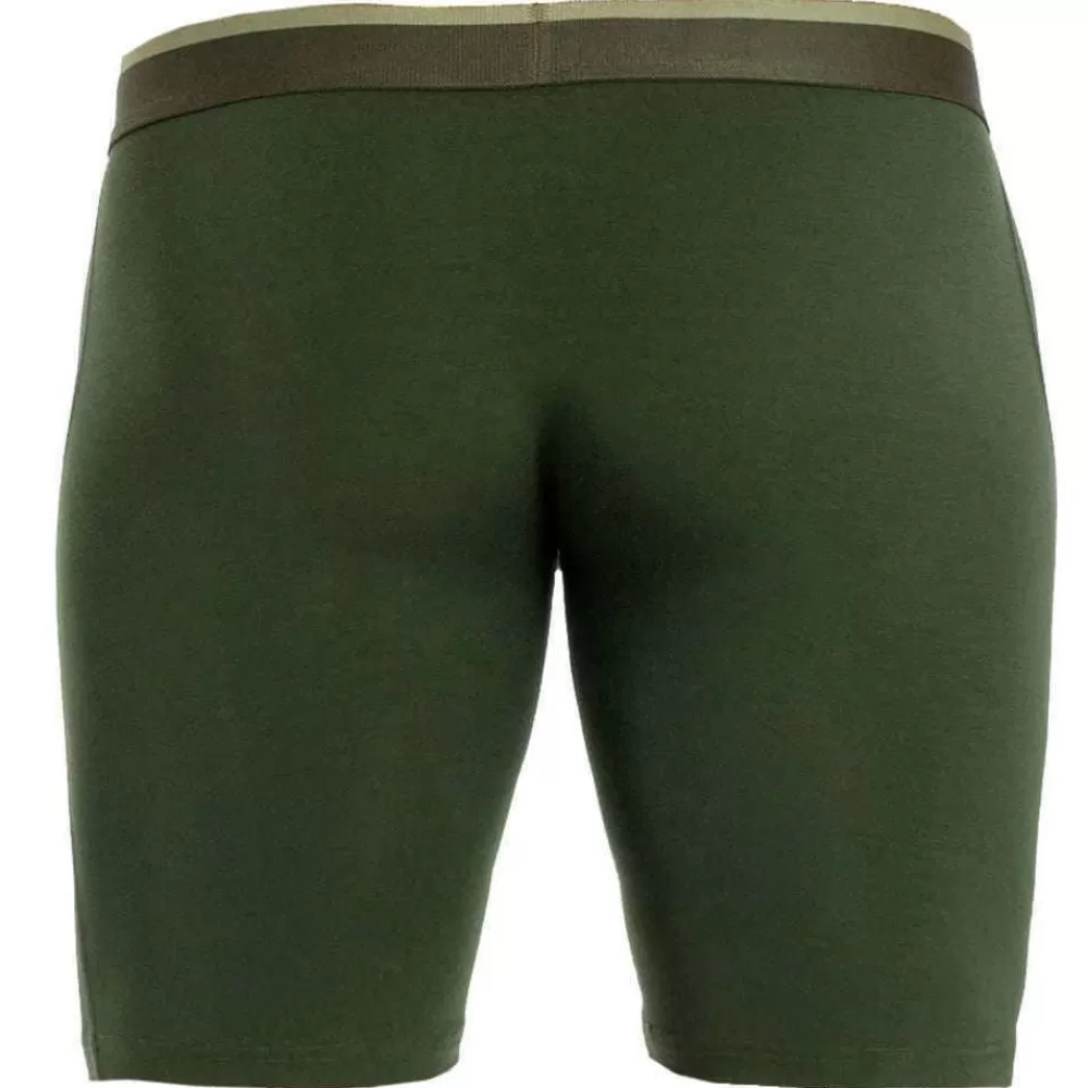 Obviously Men's Underwear^Green Freeman Anatofree Boxer Brief 6Inch Leg