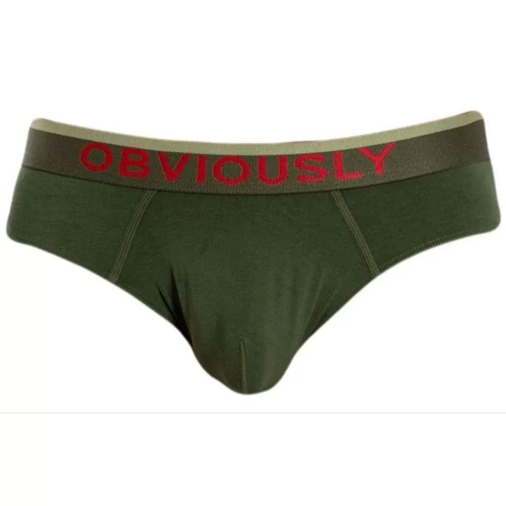 Obviously Men's Underwear^Green Freeman Anatofree Brief