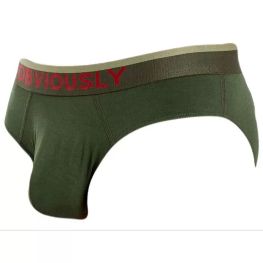 Obviously Men's Underwear^Green Freeman Anatofree Brief