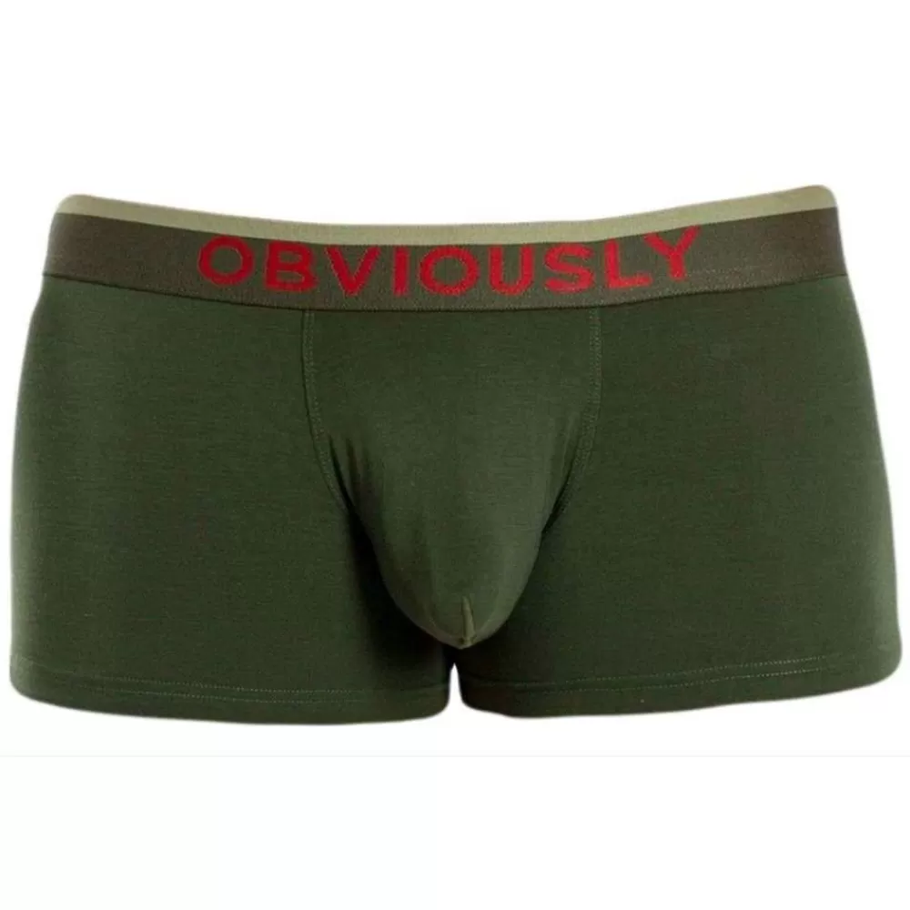 Obviously Men's Underwear^Green Freeman Anatofree Trunk