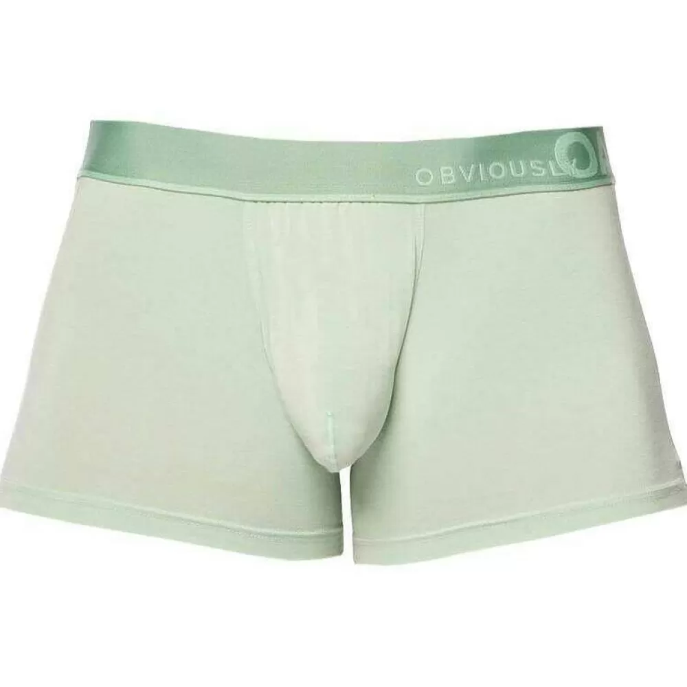 Obviously Men's Underwear^Green Primeman Boxer Brief 3Inch Leg