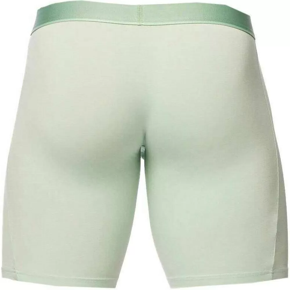 Obviously Men's Underwear^Green Primeman Boxer Brief 9Inch Leg