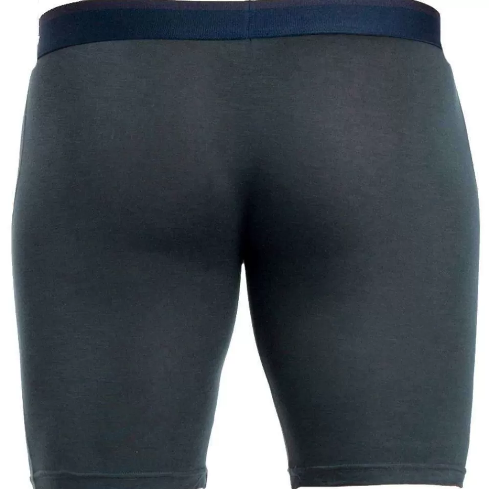 Obviously Men's Underwear^Grey Freeman Anatofree Boxer Brief 6Inch Leg