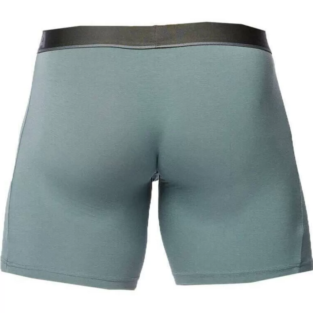Obviously Men's Underwear^Grey Primeman Boxer Brief 6Inch Leg
