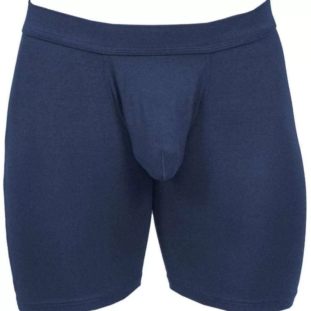 Obviously Men's Underwear^Navy Eliteman Boxer Brief 6Inch Leg