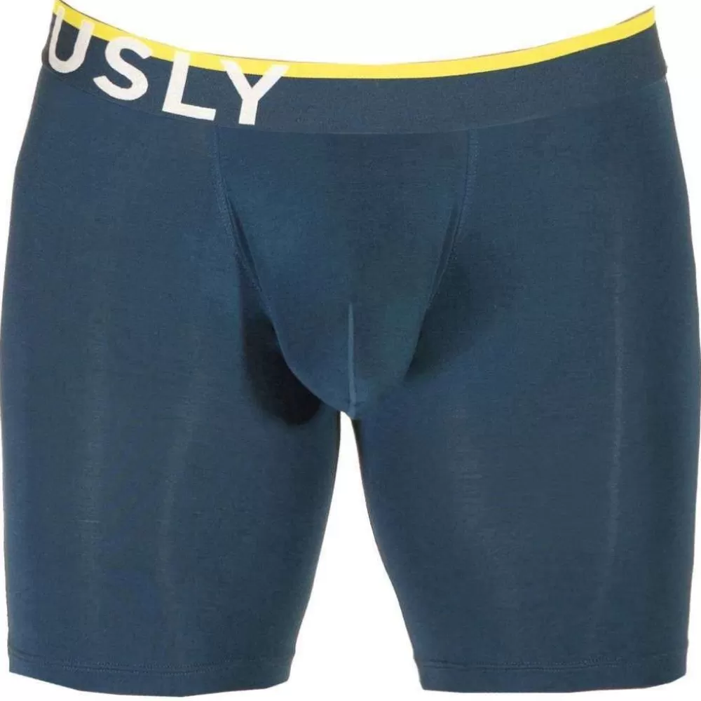 Obviously Men's Underwear^Navy Everyman Anatomax Boxer Breif 6Inch Leg