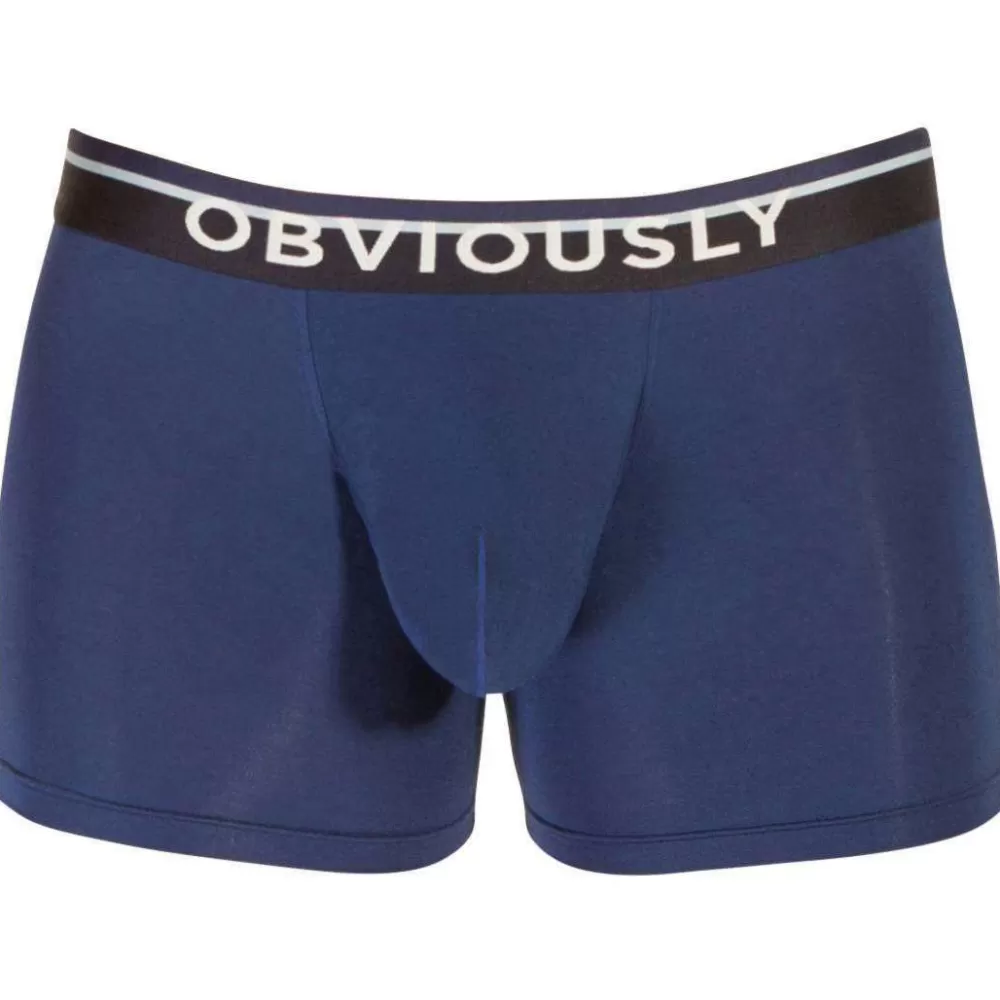 Obviously Men's Underwear^Navy Primeman Anatomax Boxer Brief 3Inch Leg