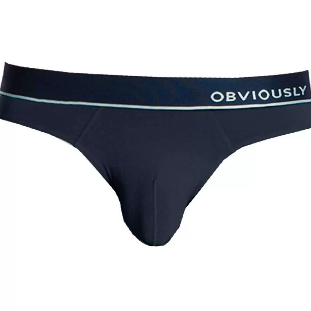 Obviously Men's Underwear^Navy Primeman Anatomax Hipster Brief