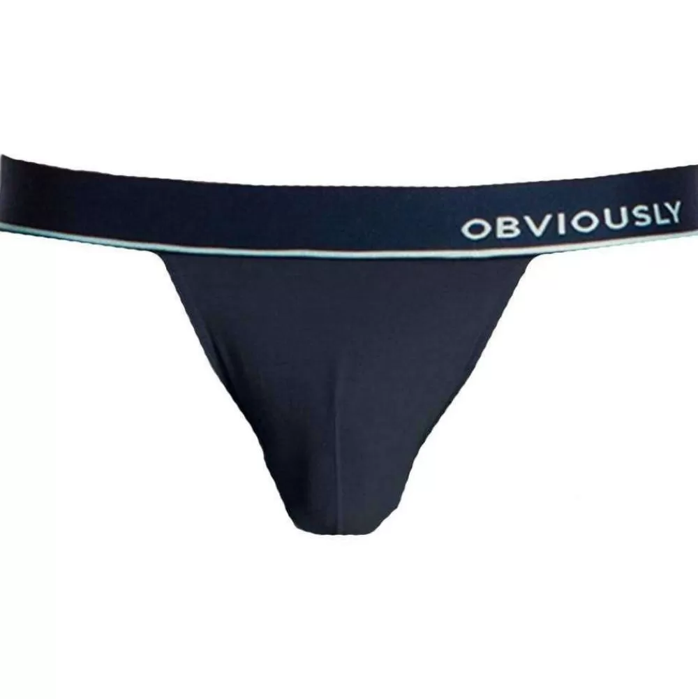 Obviously Men's Underwear^Navy Primeman Anatomax Thong